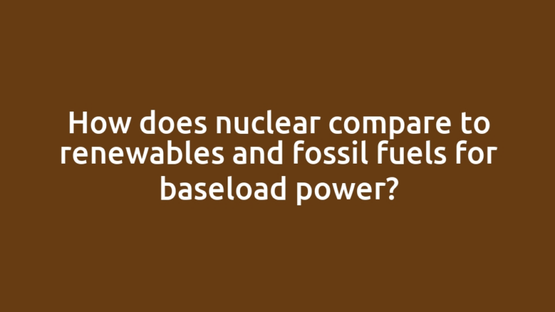 How does nuclear compare to renewables and fossil fuels for baseload power?